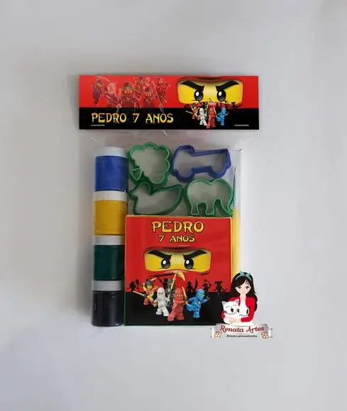 Kit Artes Personalizado Ninjago