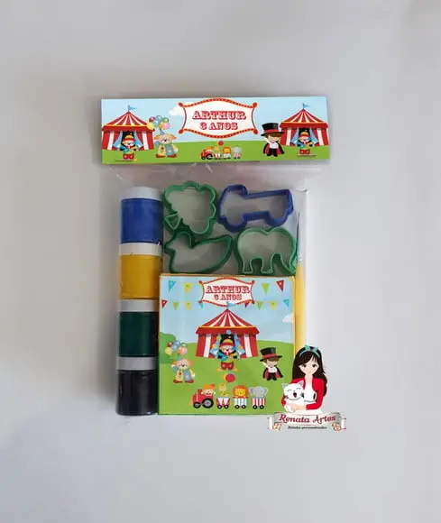 Kit Artes Personalizado Tema Circo