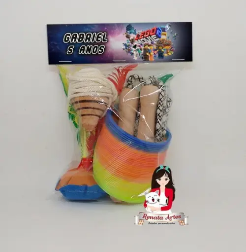Kit Boa Infância Completo Personalizado Tema Lego Movie 3