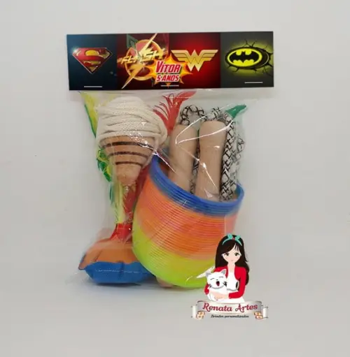 Kit Boa Infância Completo Tema Liga da Justiça