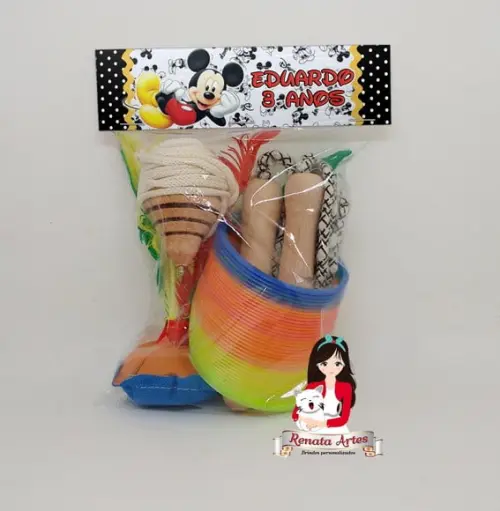 Kit Boa Infância Completo Tema Mickey Poá