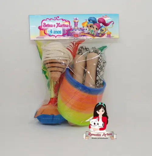 Kit Boa Infância Completo Tema Shimmer e Shine