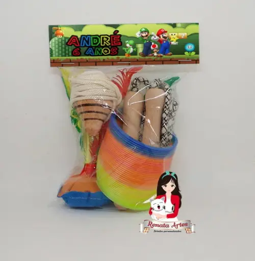 Kit Boa Infância Completo Tema Super Mario Bross