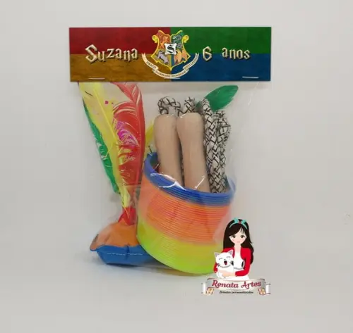 Kit Boa Infância Personalizado Harry Potter Casas
