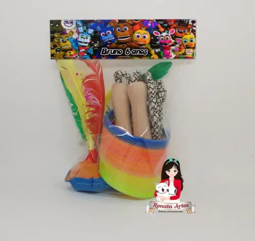 Kit Boa Infância Personalizado Five Nights