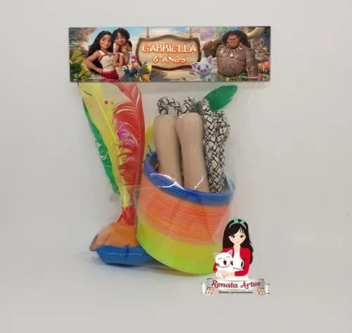 Kit Boa Infância Personalizado Moana 2