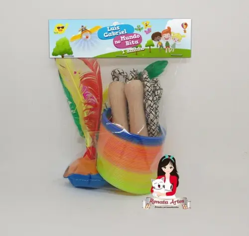 Kit Boa Infância Personalizado Mundo Bita no Avião
