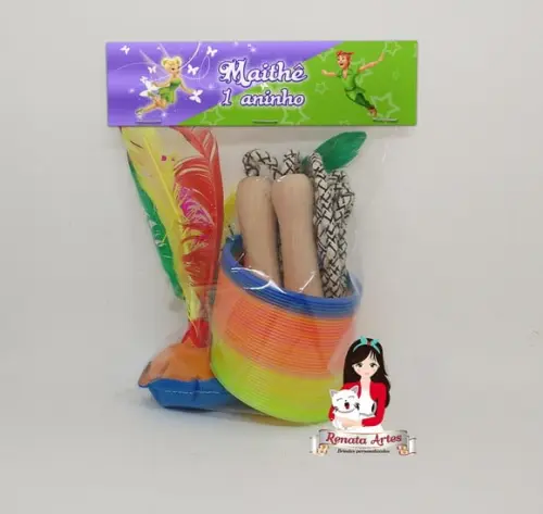 Kit Boa Infância Personalizado Sininho e Peter Pan