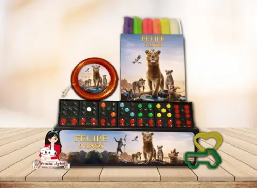 Kit Brincadeira Rei Leão Mufasa