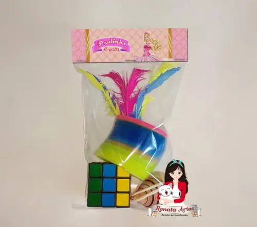 Kit Brinquedos Retrô Tema Barbie
