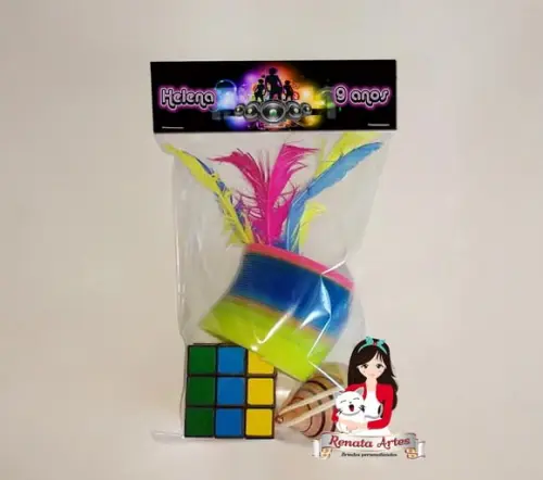 Kit Brinquedos Retrô Tema Balada