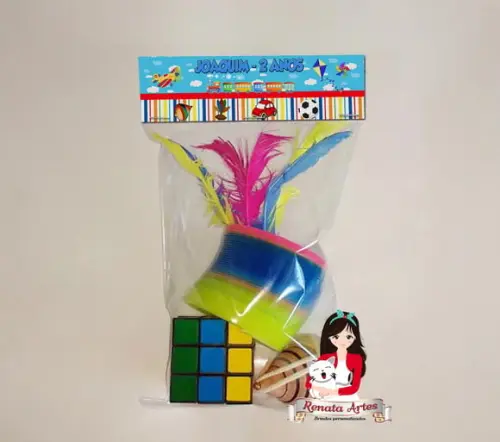 Kit Brinquedos Retrô Tema Brinquedos