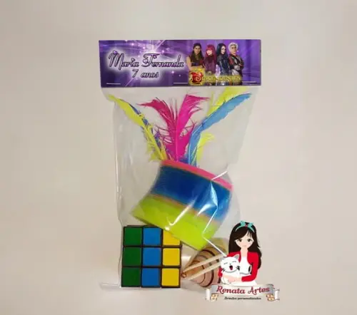 Kit Brinquedos Retrô Tema Descendentes