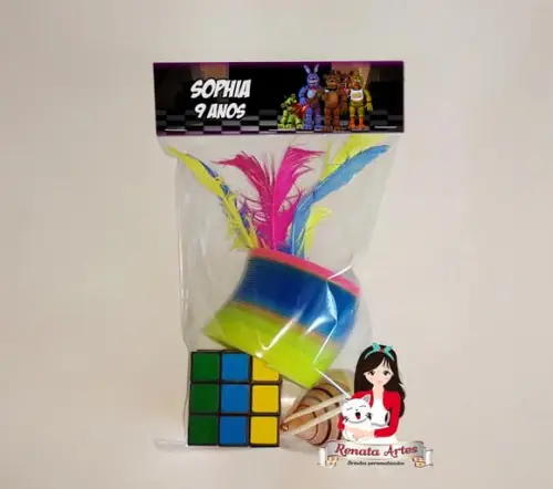Kit Brinquedos Retrô Tema Five Nights At Freddy's