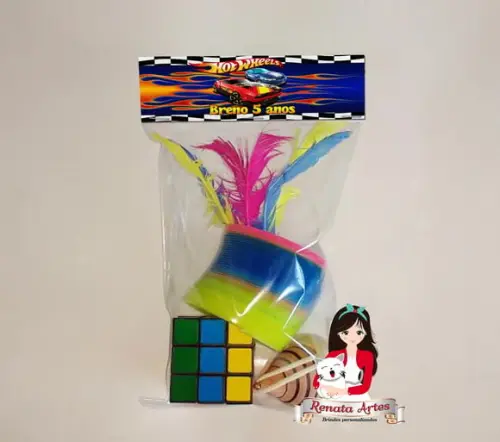 Kit Brinquedos Retrô Tema Hot Weels