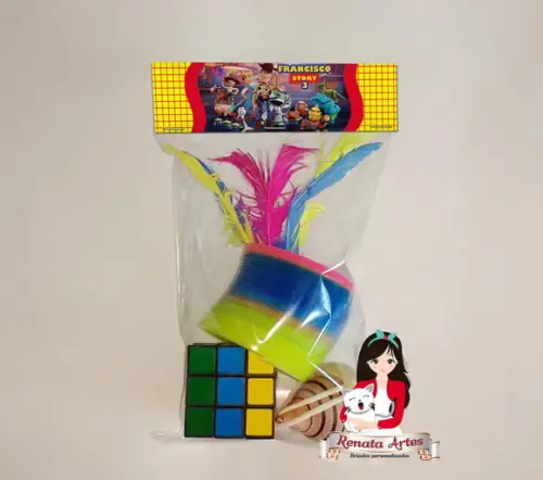 Kit Brinquedos Retrô Tema Toy Story 4