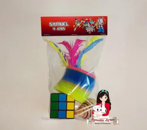 Kit Brinquedos Retrô Tema Transformers Rescue Bots