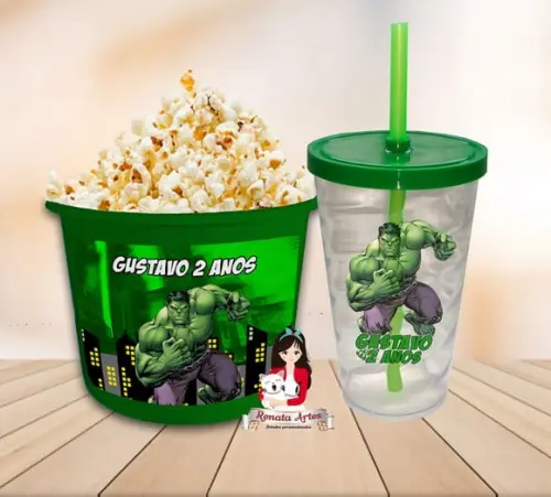 Kit Cinema Personalizado Hulk