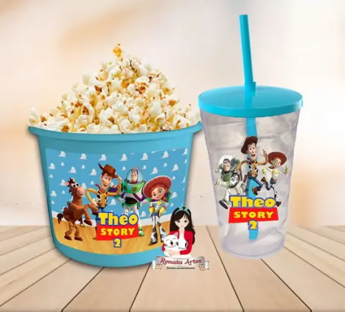 Kit Cinema Personalizado Toy Story