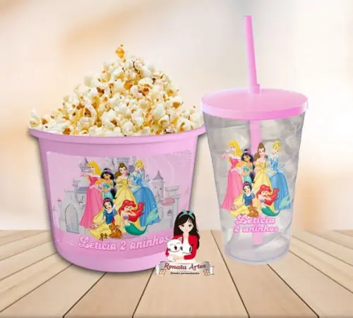 Kit Cinema Princesas
