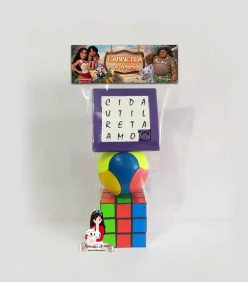 Kit Desafio Personalizado Moana 2