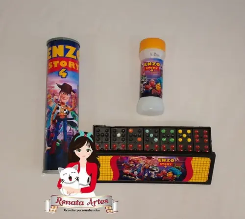 Kit Jogos 2 Tema Toy Story 4