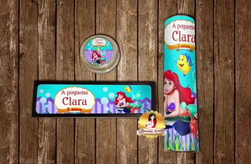 Kit Jogos a Pequena Sereia Ariel