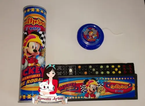 Kit Jogos Mickey Sobre Rodas