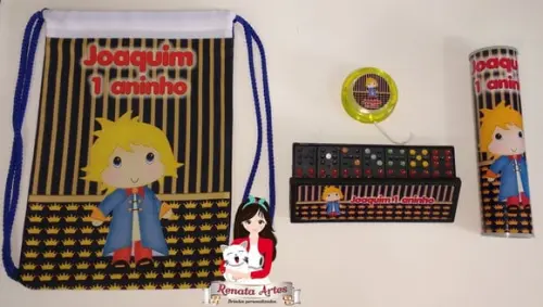 Kit Jogos na Mochila o Pequeno Príncipe
