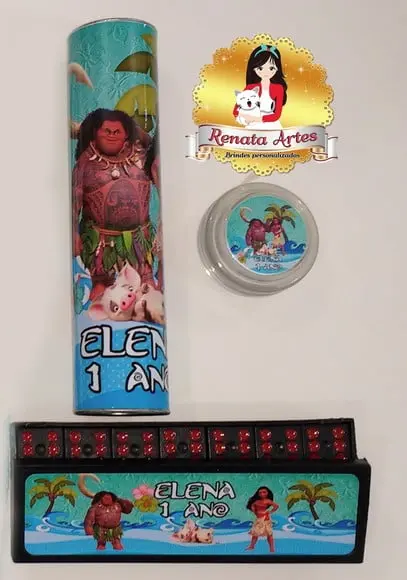 Kit Jogos Personalizado Moana