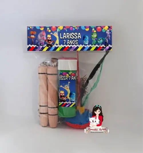 Kit Lembrancinha com Bolha de Sabão Divertidamente