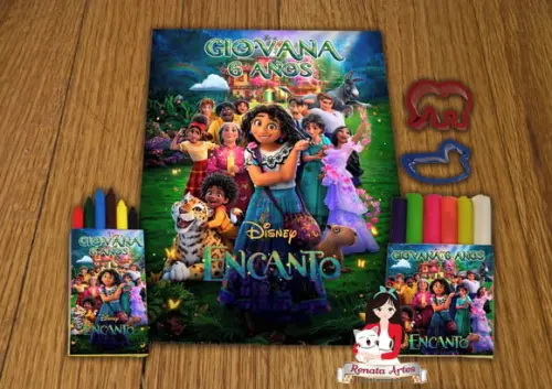 Kit Passatempo Personalizado Encanto