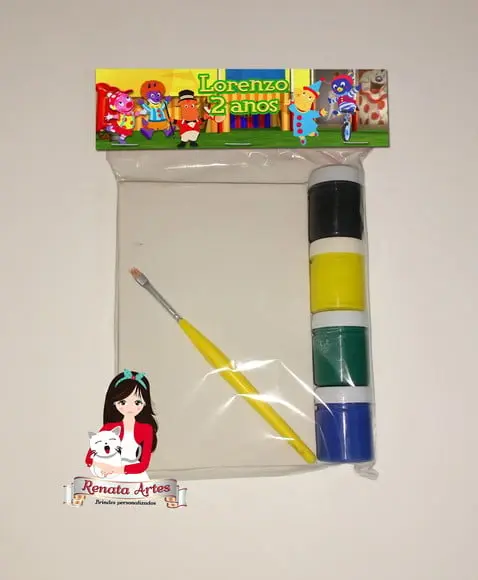 Kit Pintura Personalizado Circo Backyardigans