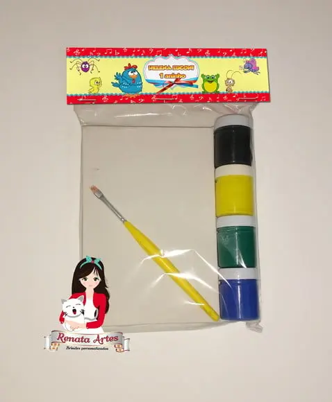 Kit Pintura Personalizado Galinha Pintadinha