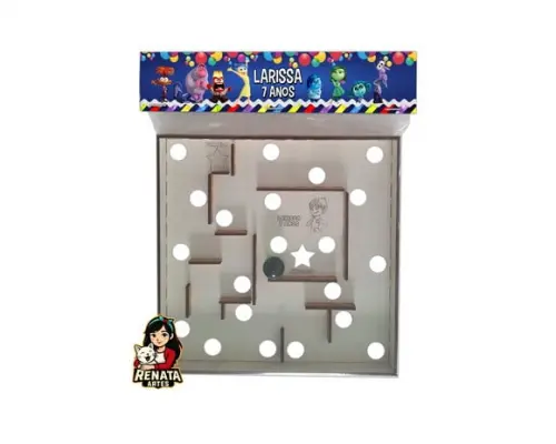 Labirinto Personalizado Lembrancinha Divertidamente