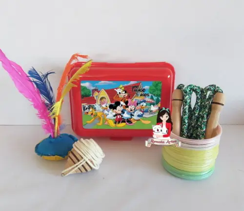 Maleta Baú da Boa Infância Mickey e Turma