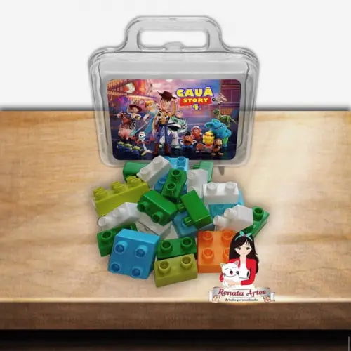 Maleta com Blocos de Montar Toy Story 4