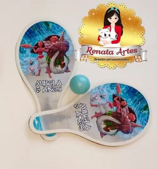 Moana - Raquete Ping Pong