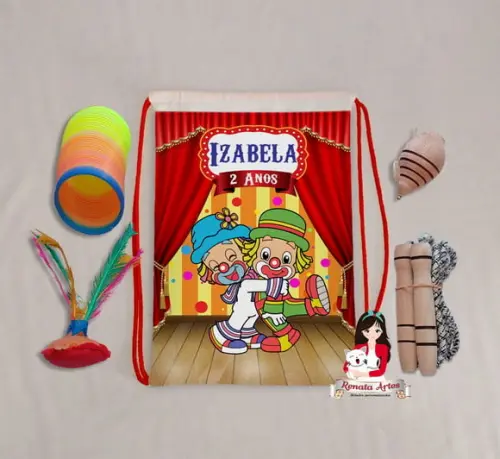 Mochila Boa Infância Tema Patati Patatá 2