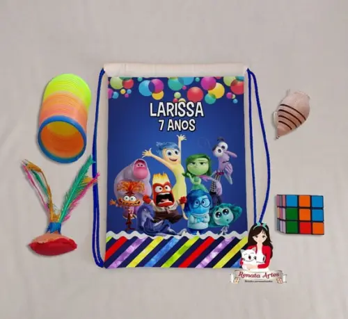 Mochila Brinquedos Retrô Tema Divertidamente