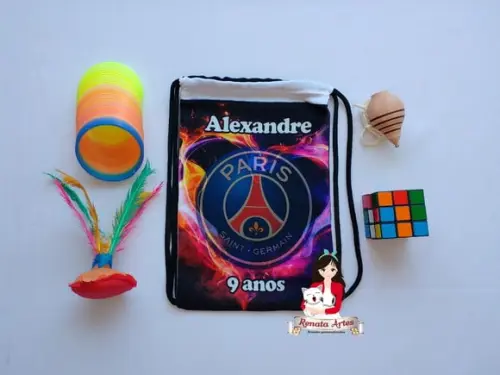Mochila Brinquedos Retrô Tema Psg