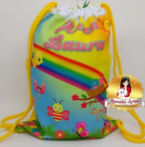 Mochila Jardim Encantado