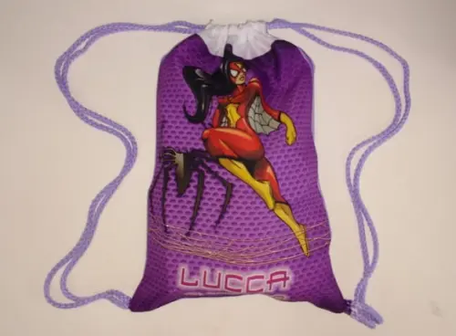 Mochila Personalizada Mulher Aranha