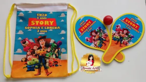 Mochila Ping Pong Tema Toy Story