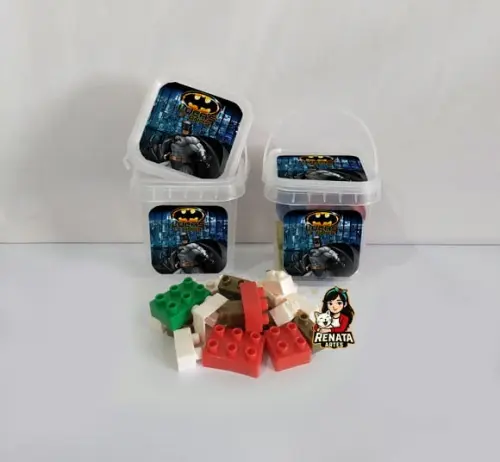 Monta Monta no Baldinho Personalizado Batman