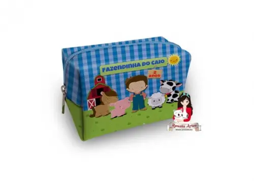 Necessaire Box Personalizado Fazendinha