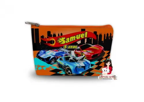 Necessaire Personalizada Hot Wheels