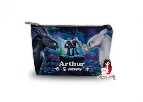 Necessaire Personalizada Como Treinar o Seu Dragão