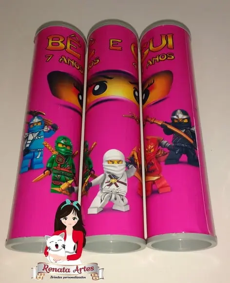 Pega Varetas Ninjago Rosa