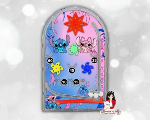 Pinball Fliperama Stitch